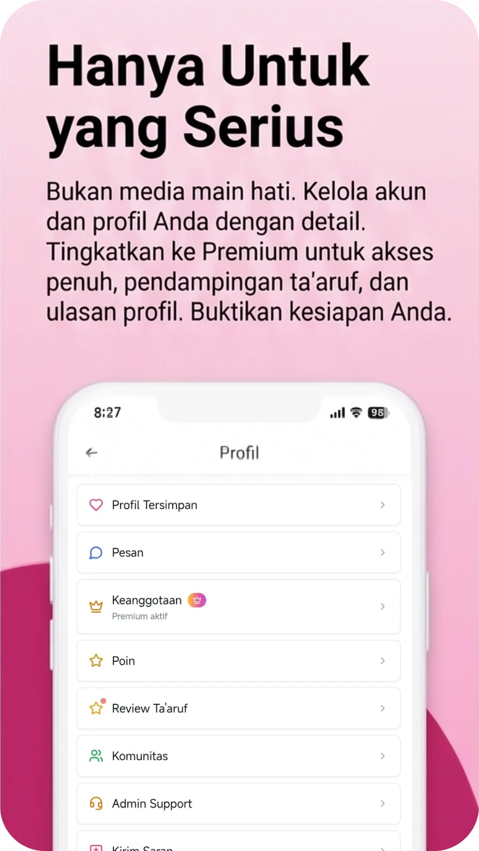 Ta'aruf Lalu Nikah: Cari Jodoh screenshot